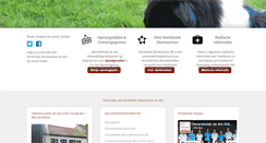Desktop Screenshot of dierenkliniekdeark.nl