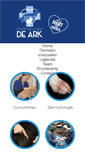 Mobile Screenshot of dierenkliniekdeark.be